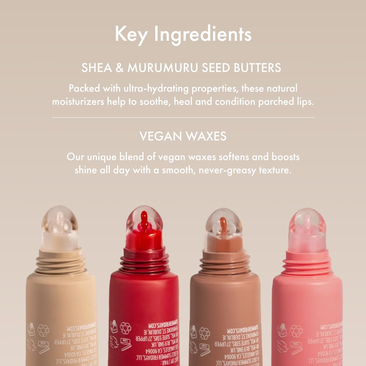 Zermet 1 Summer Fridays Tinted Lip Butter Balm - Conditioning Vegan Lip Balm for Instant Moisture, Shine & Hydration - Sheer-Tinted, Soothing Skincare - Pink Sugar (.5 Oz)