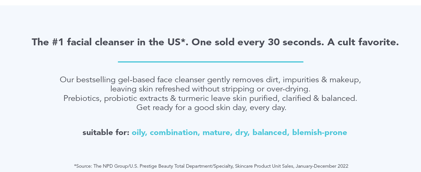 Zermet 1 Zermet 1  Skin Care Cult Classic Purifying Face Cleanser - Gentle and Effective Face Wash, Makeup Remover, Nourishing and Hydrating