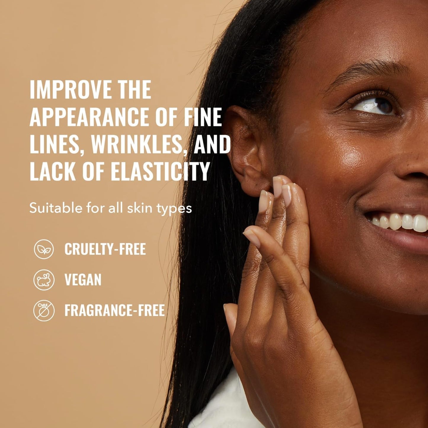 Zermet 1 Good Molecules Gentle Retinol Cream - Retinol Night Cream for Collagen Production, Skin Tightening Recipe with Bakuchiol, Anti-Aging Skin Care For Face