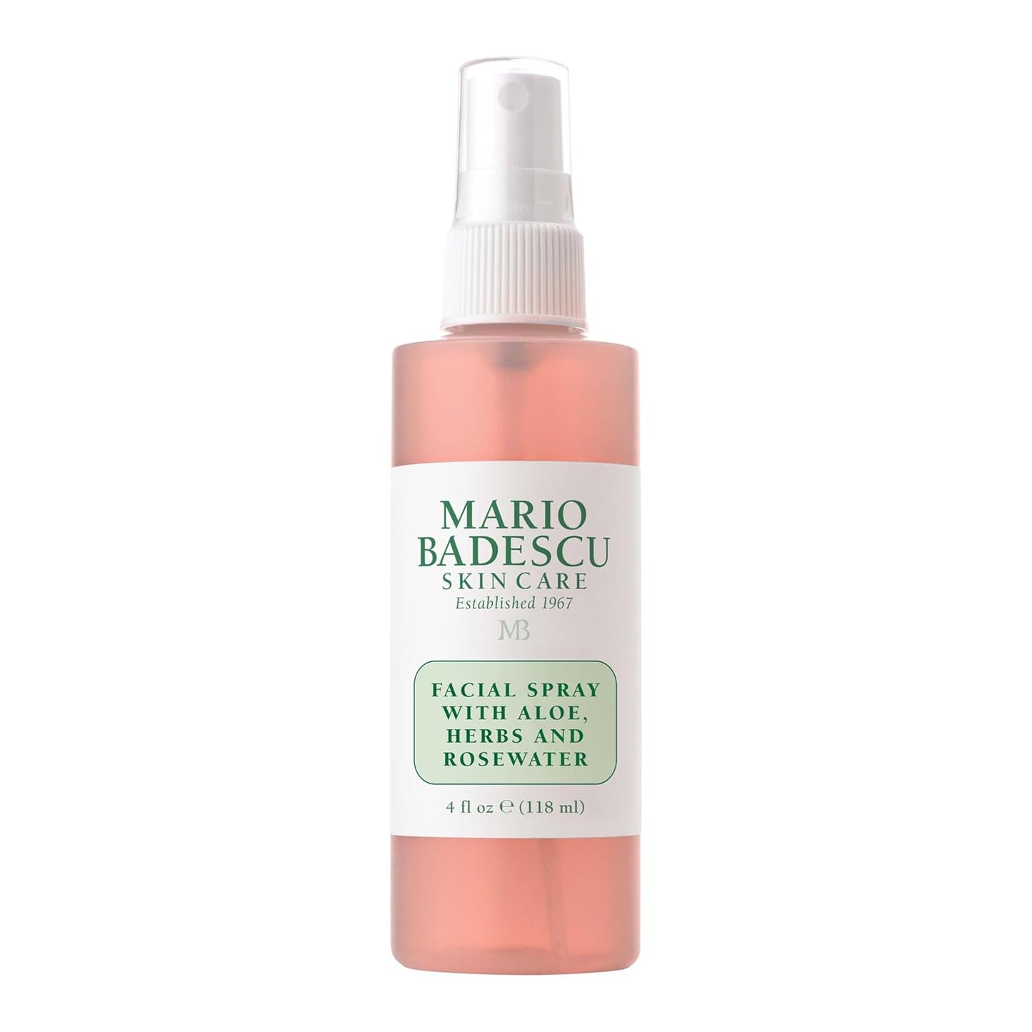 Zermet 1 Mario Badescu Facial Spray with Aloe, Herbs and Rose Water for All Skin Types, Face Mist that Hydrates, Rejuvenates & Clarifies