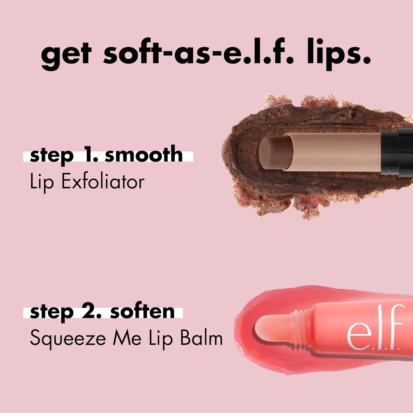 Zermet 1 e.l.f. Squeeze Me Lip Balm, Moisturizing Lip Balm For A Sheer Tint Of Color, Infused With Hyaluronic Acid, Vegan & Cruelty-free, Peach