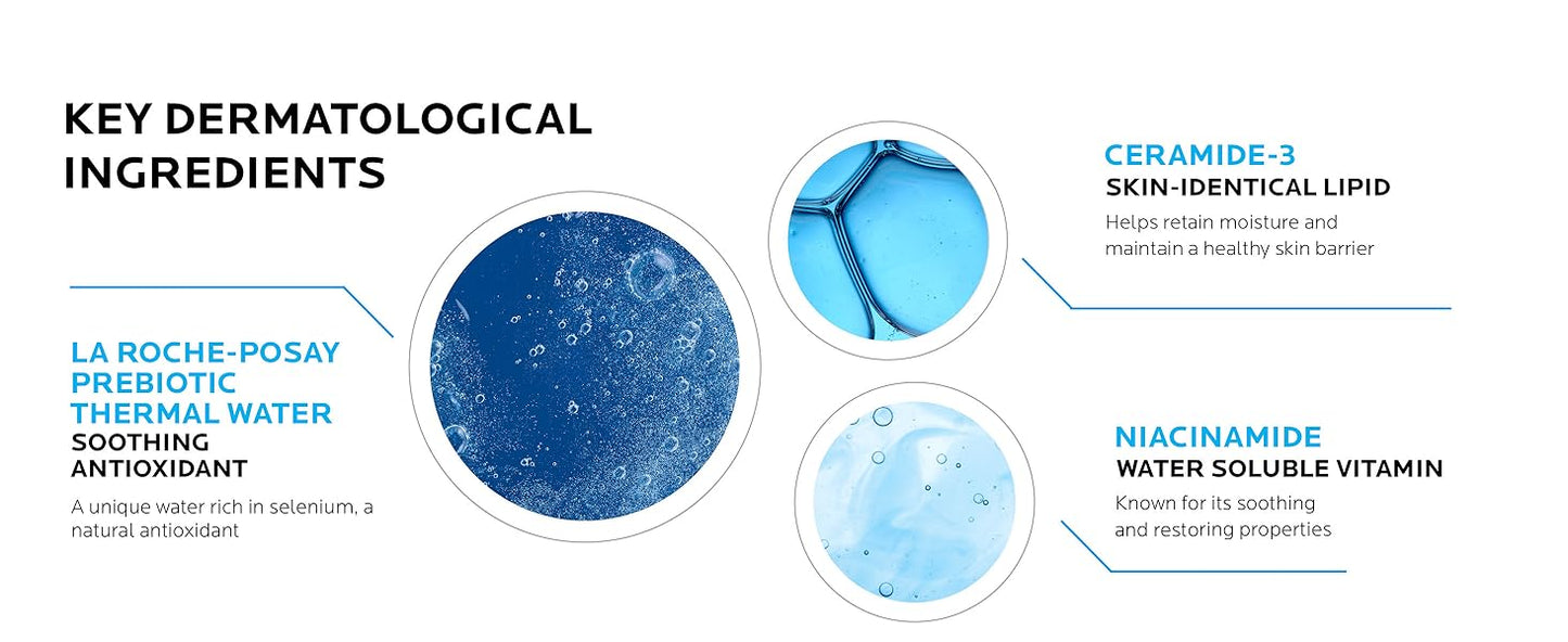 Zermet 1 La Roche-Posay Toleriane Double Repair Face Moisturizer, Daily Moisturizer Face Cream with Ceramide & Niacinamide for All Skin Types, Immediate Comfort & Long Lasting Hydration, Fragrance Free