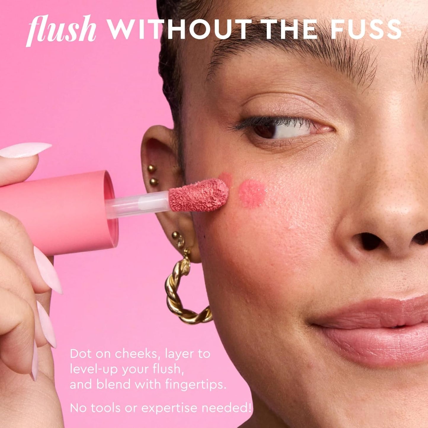 Zermet 1 Glow Recipe Dewy Babies Travel Skincare Set - Plum Plump Hyaluronic Acid Serum + Dewy Flush Tinted Blush Drops + Pink Juice Face Moisturizer + Bronzing Hue Drops + Ultra Fine Facial Mist (5 Count)