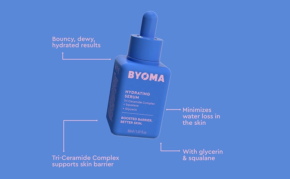 Zermet 1 Zermet 1 Hydrating Serum - Moisturizing Facial Serum with Squalane, Glycerin & Ceramides - Hydrating for Glowing, Dewy Skin - 1.01 fl. oz