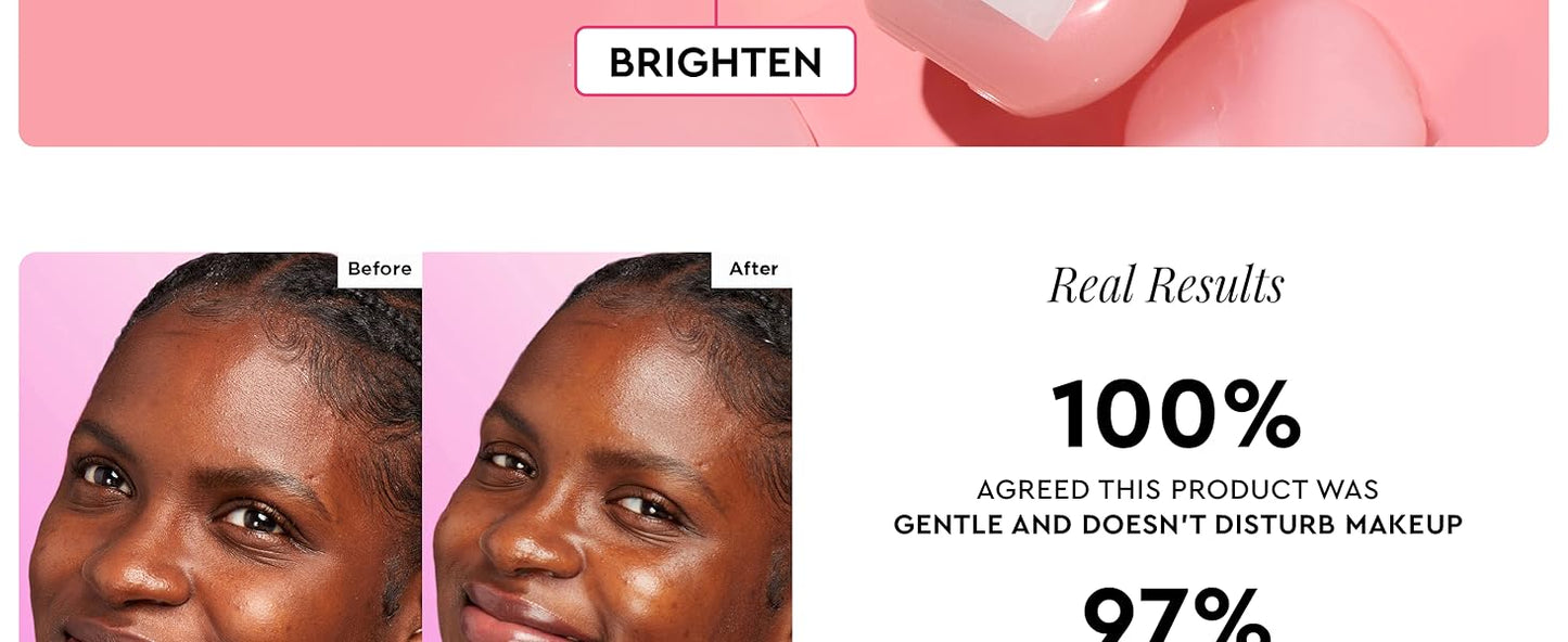 Zermet 1 Glow Recipe Watermelon Niacinamide Dew Drops - Brightening, Plumping Hydrating Face Serum, Makeup Primer + Liquid Highlighter with Hyaluronic Acid - Dewy & Glowing Korean Skin Care (40ml)