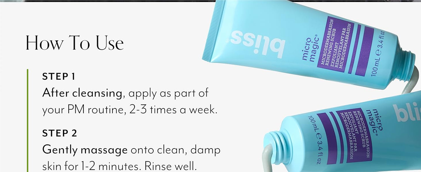 Bliss Micro Magic Skin Renewal Scrub