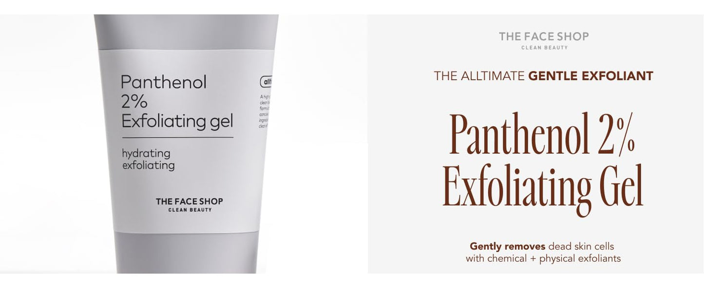 Zermet Facial Polish - Daily Peeling Gel with Panthenol & AHA/BHA, Gentle Exfoliator for Smooth, Glowing and Hydrated Skin, Deep Cleansing, Korean Skin Care, 5.07 Fl. Oz.