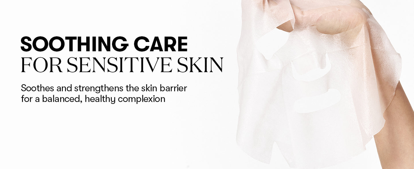 Zermet 1 Zermet 1 Daily Soothing Mask 30 Sheets, Centella Asiatica & Hyaluronic Acid for Moisturizing & Hydrating, Instant Calm & Glow, Skin Softening Facial Mask, Korean Face Mask