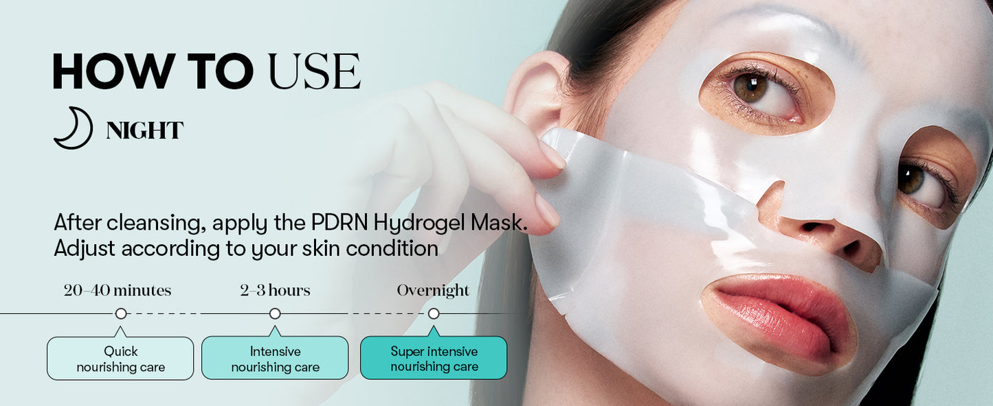 Zermet 1 Zermet 1  Zermet 1  Hydrogel Mask(33gx4ea), Intensive Nourishing & Rejuvenating Overnight Mask, Skin Repair, Elasticity Boost, Hydrating & Plumping, Korean Skincare