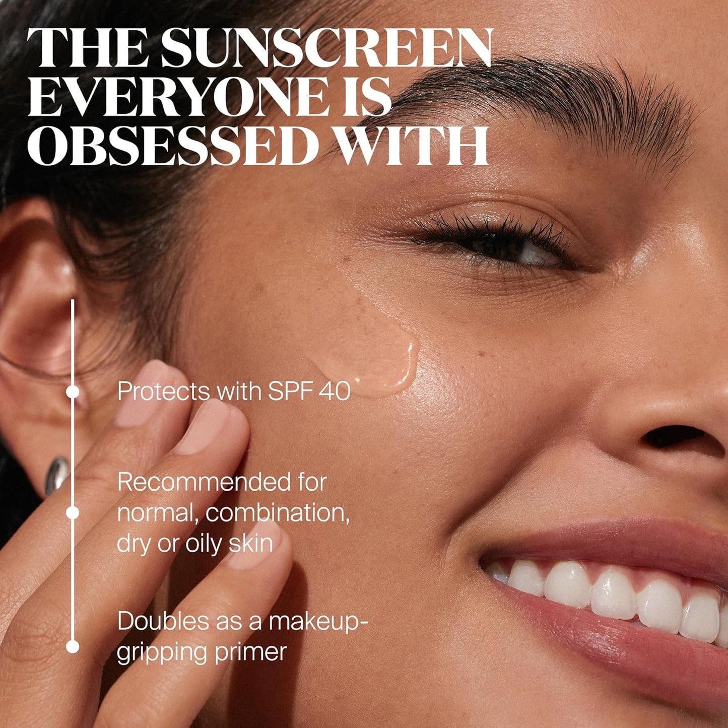 Zermet 1 Supergoop! Unseen Sunscreen - SPF 40 - Invisible, Broad Spectrum Face Sunscreen + Makeup-Gripping Primer - Weightless, Scentless, Oil Free - For All Skin Types & Skin Tones - 1.7 fl oz