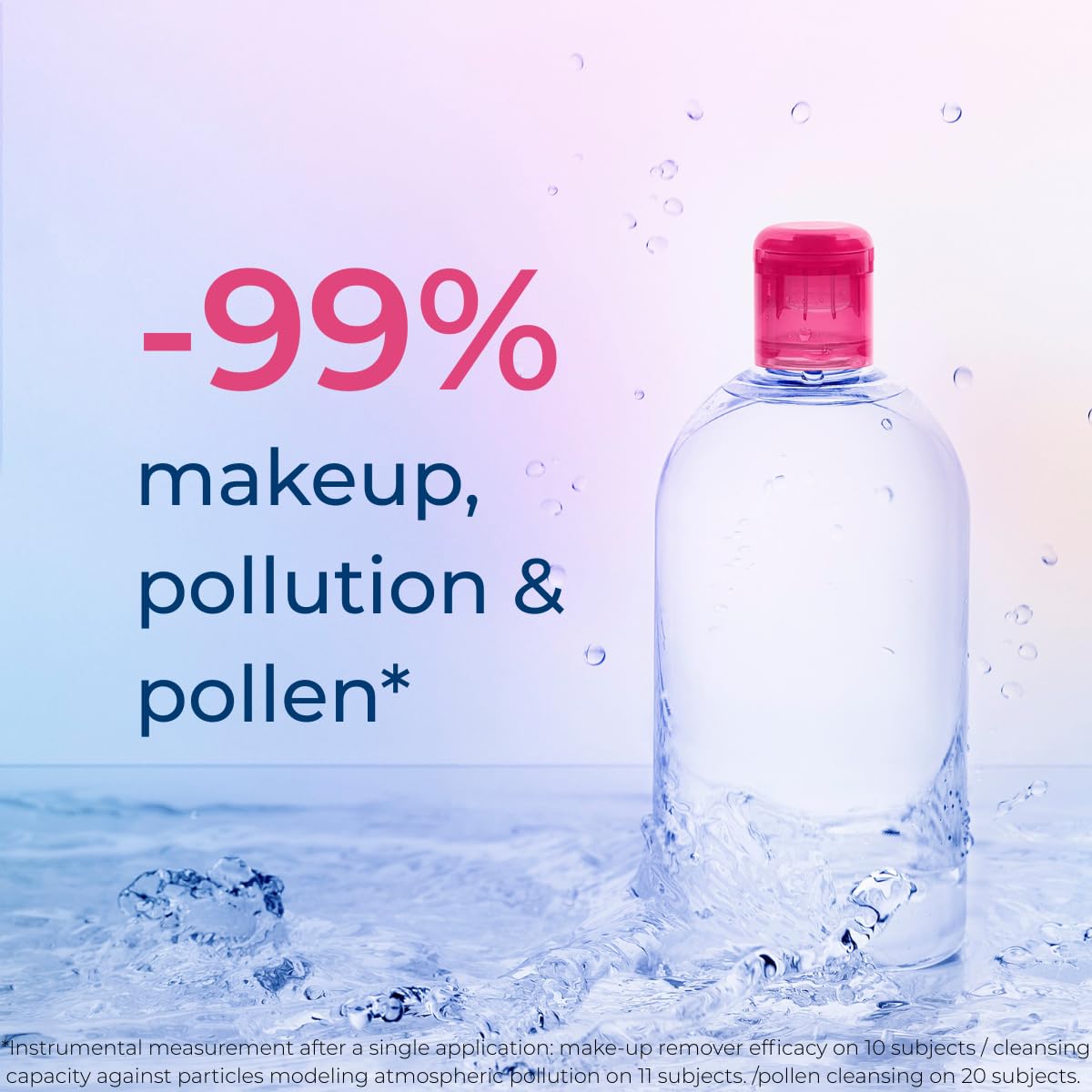 Zermet 1 Bioderma - Sensibio - H2O Micellar Water - Makeup Remover Cleanser - Face Cleanser for Sensitive Skin