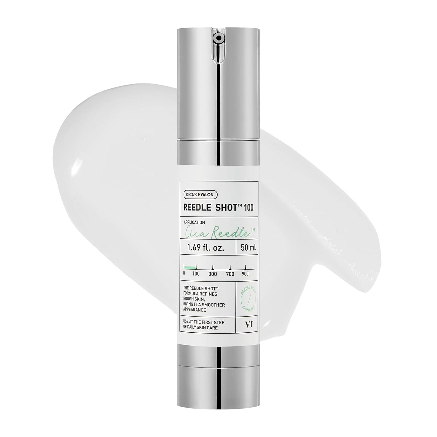 Zermet 1 Zermet 1 Reedle Shot 100, Spicule Microneedling Serum for Pore Care & Exfoliation, Exosome, Centella Asiatica for Glass Skin, Skin Texture, Korean Liquid Skin Booster (1.69 Fl Oz / 50ml)