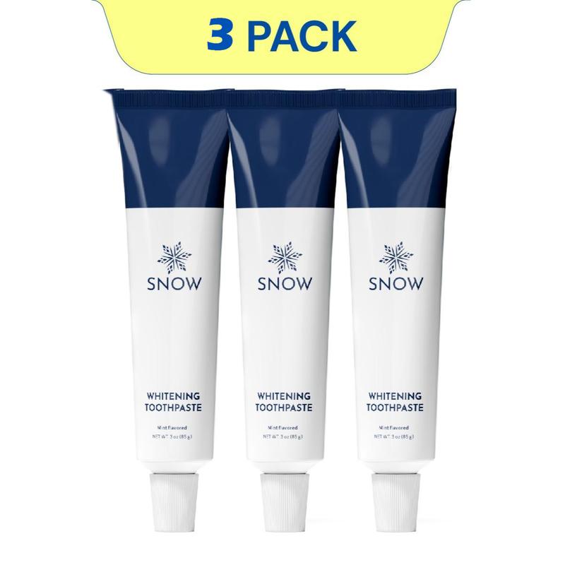 SNOW Nano-Hydroxyapatite Whitening Toothpaste | Oral Care with Kaolin | Non-GMO & Enamel Safe Teeth Whitening Antibacterial Toothpaste | Mint Flavor