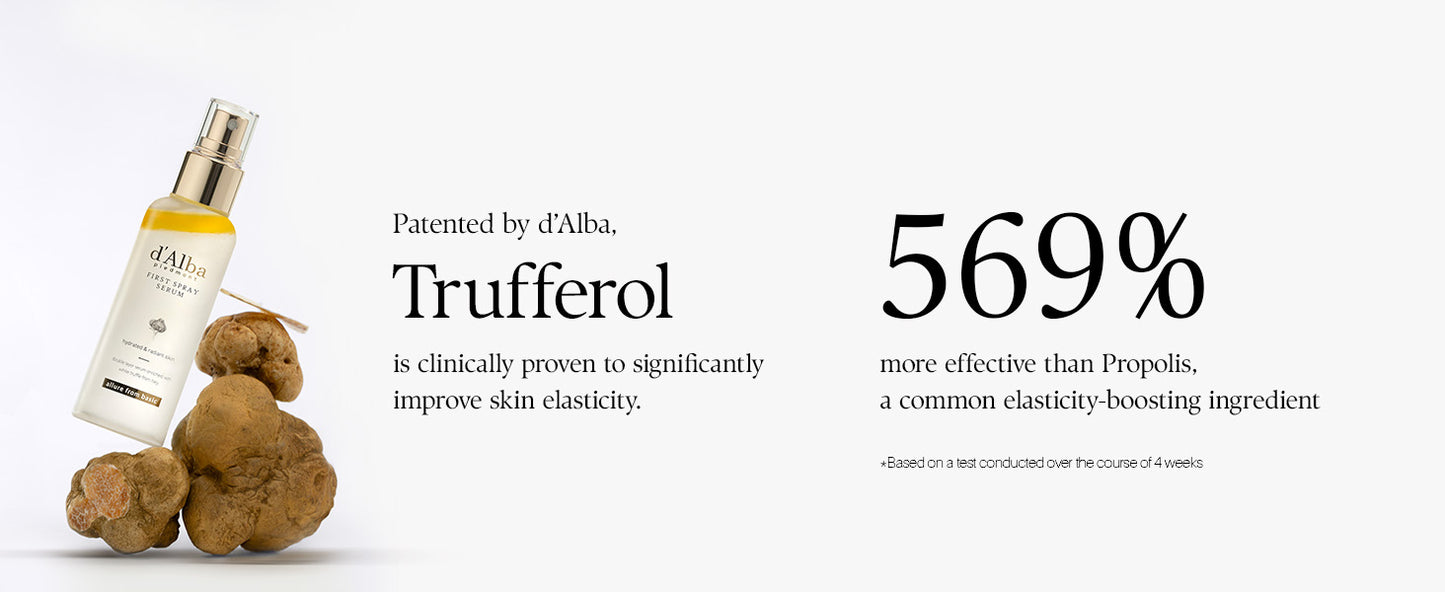 Zermet 1 d'alba Piedmont Italian White Truffle First Spray Serum, Vegan Skin Care, Light-weight Face Moisturizer, Glow Serum for Radiant Skin, Non Comedogenic, All In One Mist, Korean Skin Care (3.38 fl oz.)