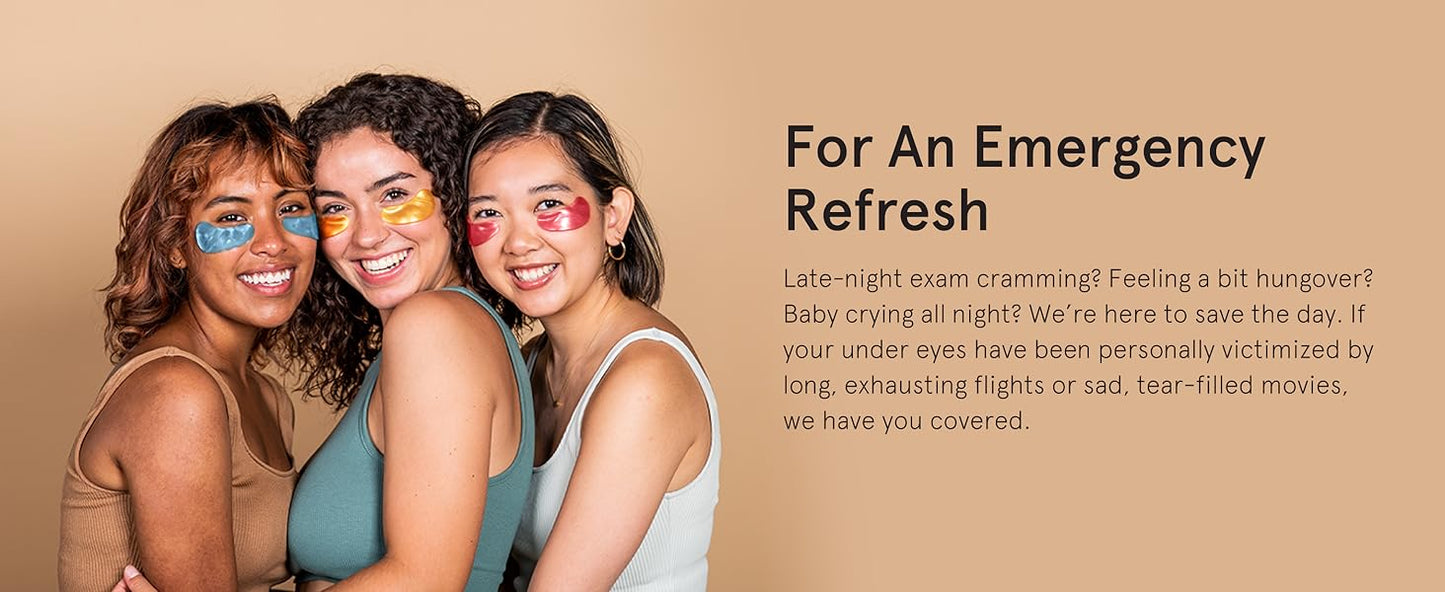 Zermet 1 grace & stella Under Eye Patches (12 pairs) Eye Masks for Puffy Eyes and Dark Circles - Birthday Gifts for Women, Bachelorette Party Favors, Bridesmaid, Self Care and Relaxation Gifts for Her - Vegan