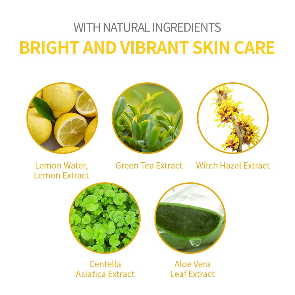 Zermet  Lemon Sparkling Peeling Gel, Deep Cleansing, Exfoliation, Skin Moisturization, Low Irritation for Sensitive Skin fl. 4.05 oz / 120 ml, Vitamin C and Refreshing Carbonated Water Synergy