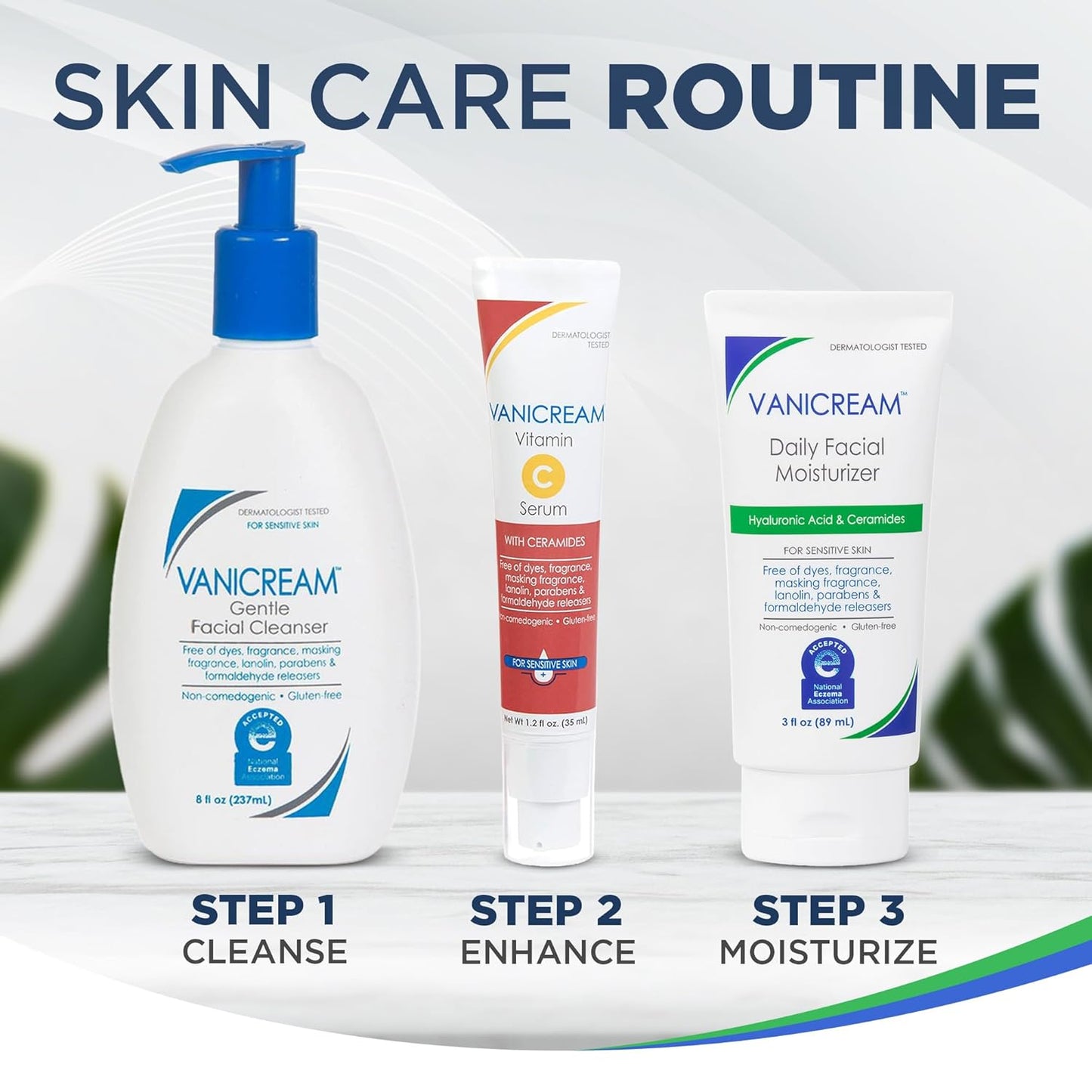 Zermet 1 Vanicream Daily Facial Moisturizer With Ceramides and Hyaluronic Acid - Formulated Without Common Irritants for Those with Sensitive Skin, 3 fl oz (Pack of 1)