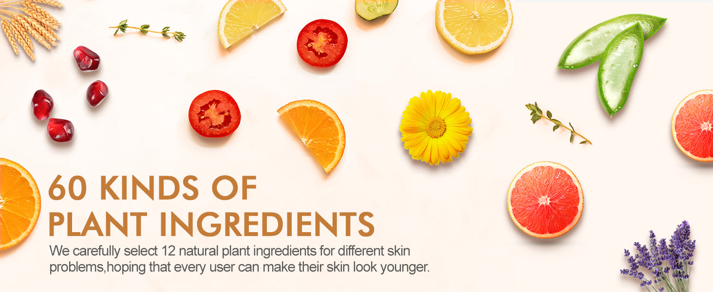 Zermet 1 60 Pack Collagen Essence Face Masks Skincare for Women, Hydrating Sheet Face Masks Suitable for Dry and Sensitive Skin, Bulk Facial Masks for Women Skin Care, Face Mask Gifts Set for Spa Party