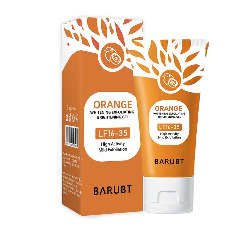 Zermet Orange Enzyme Exfoliating Gel. A gentle exfoliating product for the face and body, containing jojoba particles and natural plant extracts.