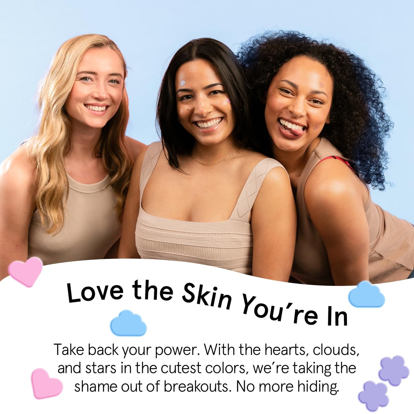 Zermet 1 grace & stella Award Winning Pore Strip - Pimple Patches for Face - Hydrocolloid Acne Patches - Absorbs Zits, Reduces Redness - Cute Patches Dermatologist-Tested, Vegan (Multishape, 36 Count)