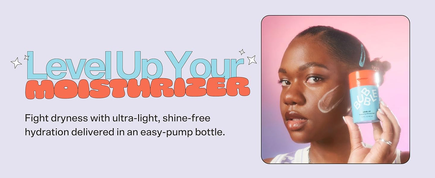 Zermet 1 Zermet 1 Skincare Level Up Gel Face Moisturizer for Oily Skin - Balancing + Hydrating Face Lotion with Niacinamide + Zinc to Improve Texture + Reduce Shine - Daily Lightweight Facial Moisturizer (50ml)