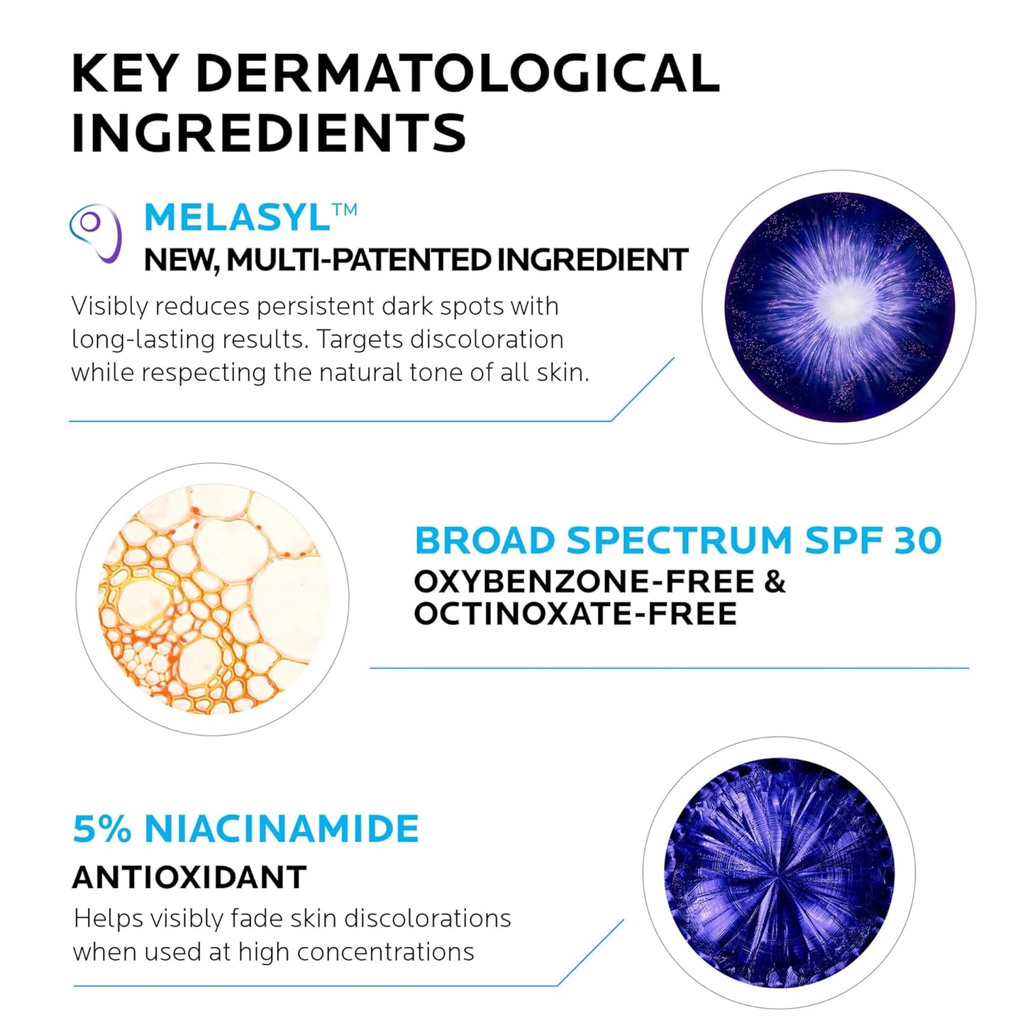 Zermet 1 La Roche-Posay Mela B3 UV Daily Sunscreen, Face Moisturizer With SPF 30 + Anti-Aging Melasyl + 5% Niacinamide, Helps Correct & Protect From Sun Damage, Face Sunscreen With No White Cast, 40ML
