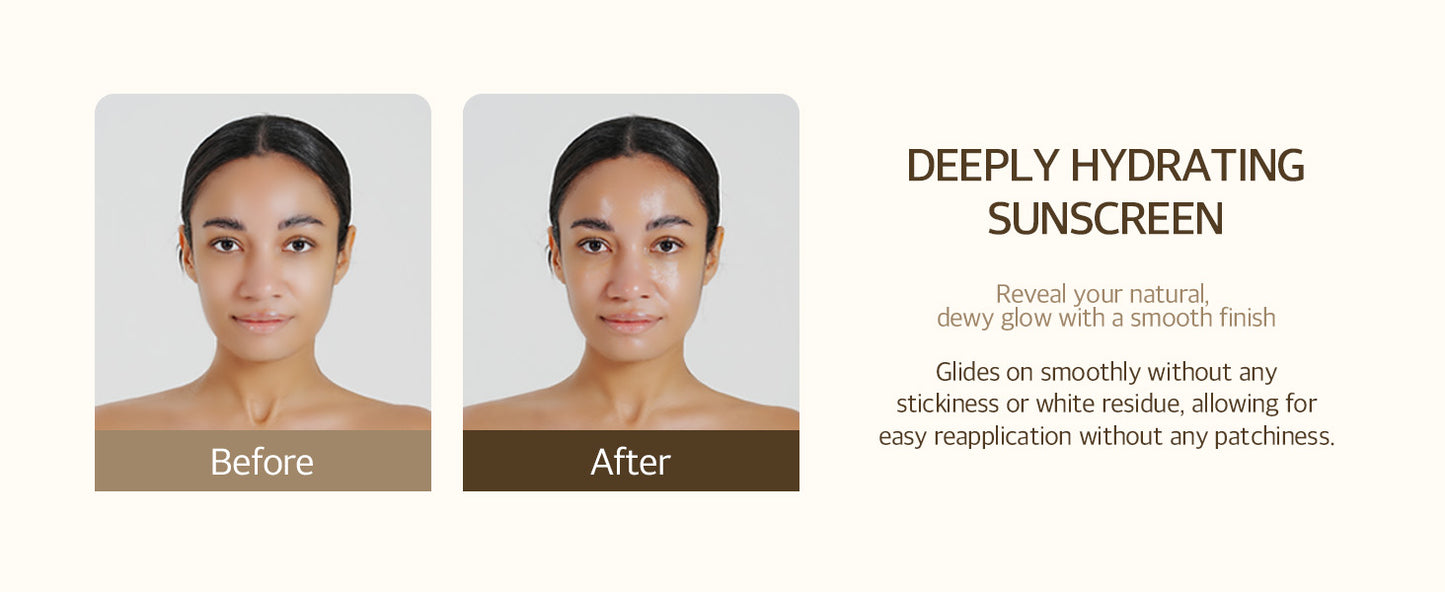 Zermet 1 mixsoon Bean Sunscreen 1.69 Fl. Oz. / 50ml SPF 50 Airy Texture Type Lightweight No White Cast For Face Korean Glass Skin Care