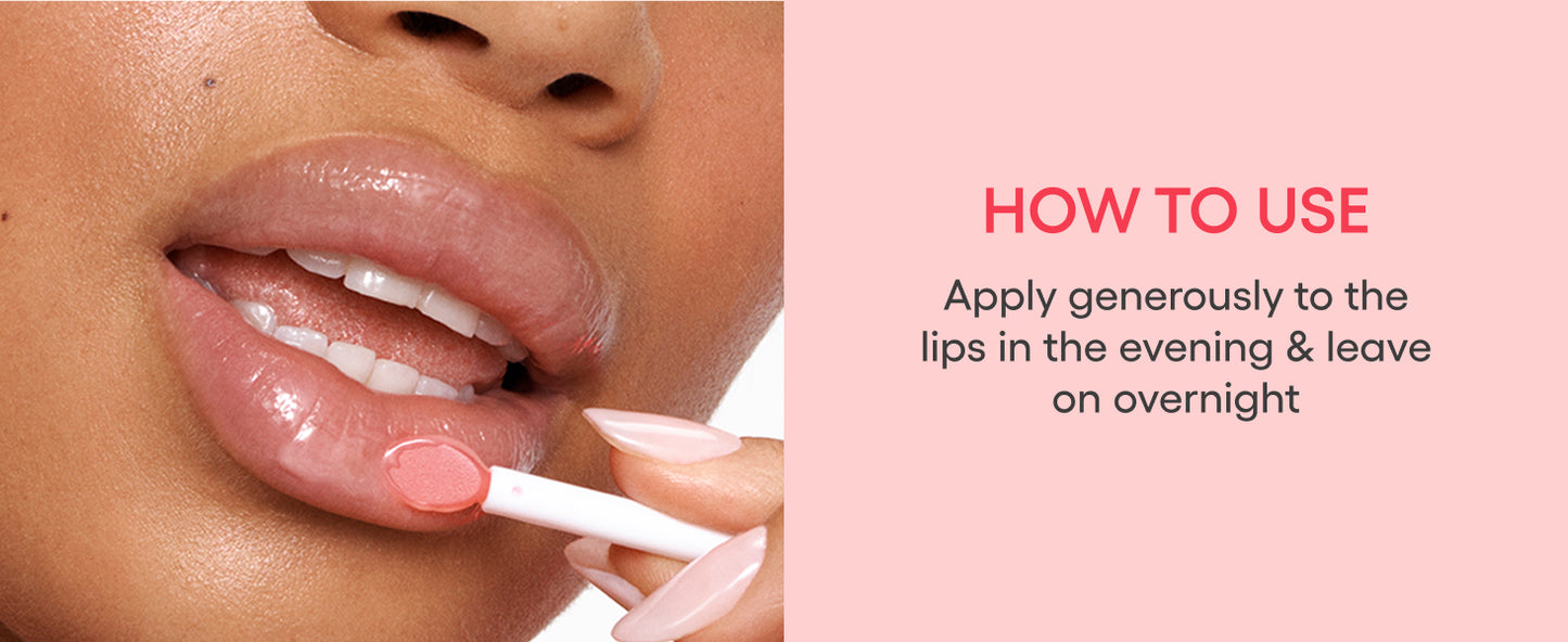 Zermet 1 Zermet 1  Lip Sleeping Mask: Nourish, Hydrate, Vitamin C, Murumuru & Shea Butter, Antioxidants, Flaky, Dry Lips