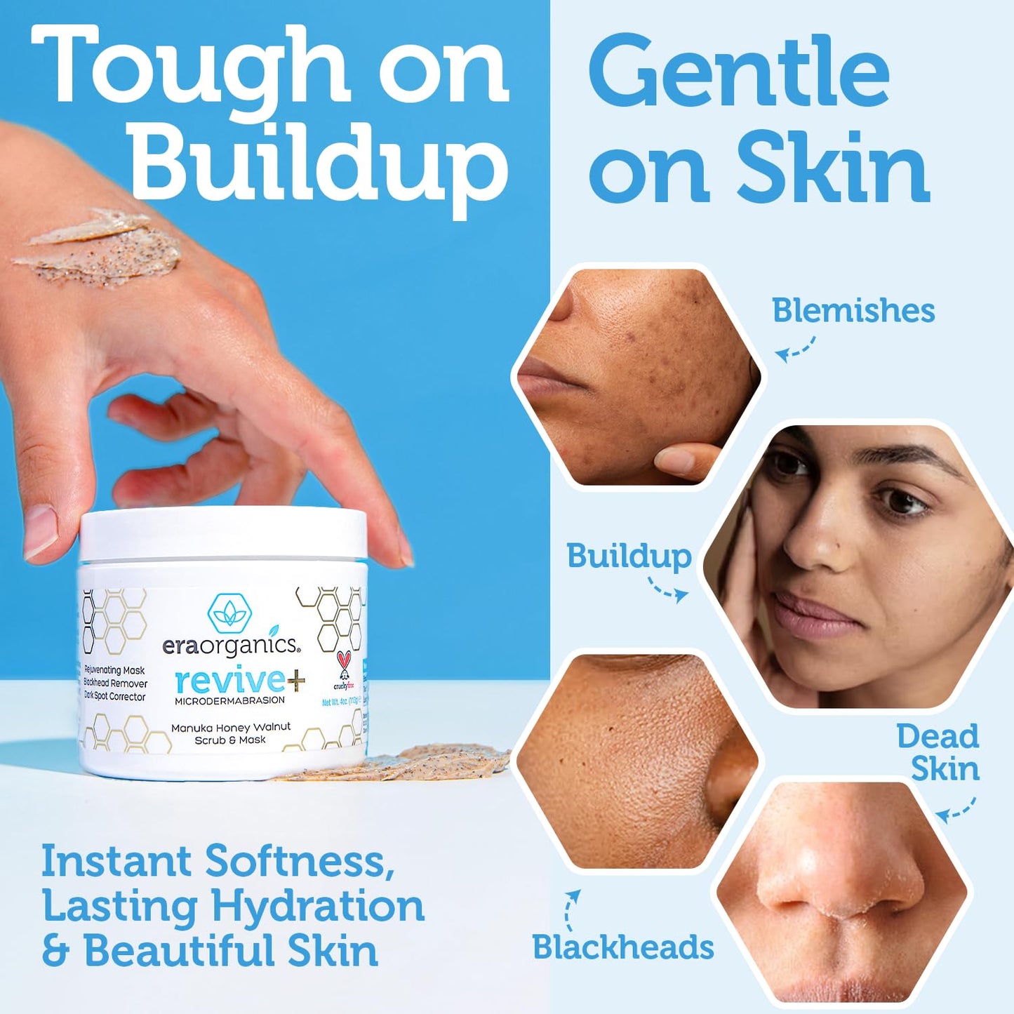 Organics Microdermabrasion Scrub Exfoliator Mask