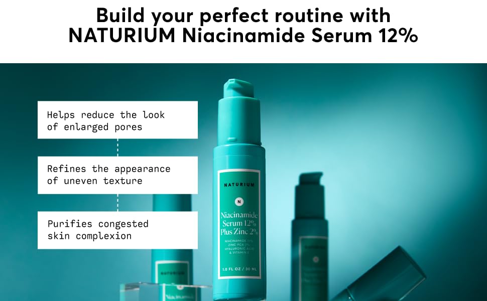 Zermet 1 Zermet 1  Niacinamide Face Serum 12% Plus Zinc 2%, Anti-Aging, Pore Minimizer & Dark Spot Corrector with Hyaluronic Acid & Vitamin E, Vegan & Cruelty-Free, 1 oz