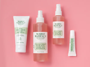 Zermet 1 Mario Badescu Facial Spray with Aloe, Herbs and Rose Water for All Skin Types, Face Mist that Hydrates, Rejuvenates & Clarifies