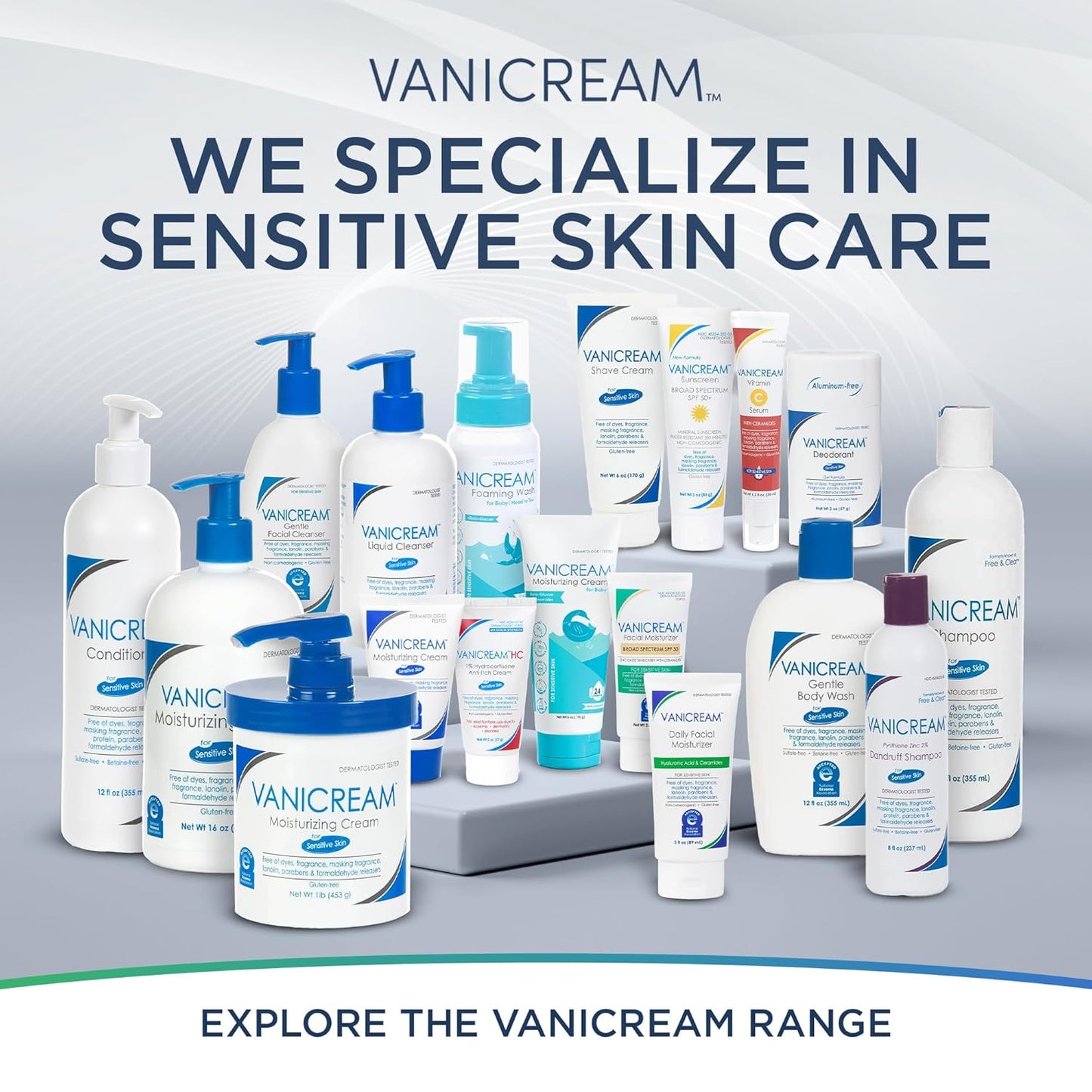 Zermet 1 Vanicream Daily Facial Moisturizer With Ceramides and Hyaluronic Acid - Formulated Without Common Irritants for Those with Sensitive Skin, 3 fl oz (Pack of 1)