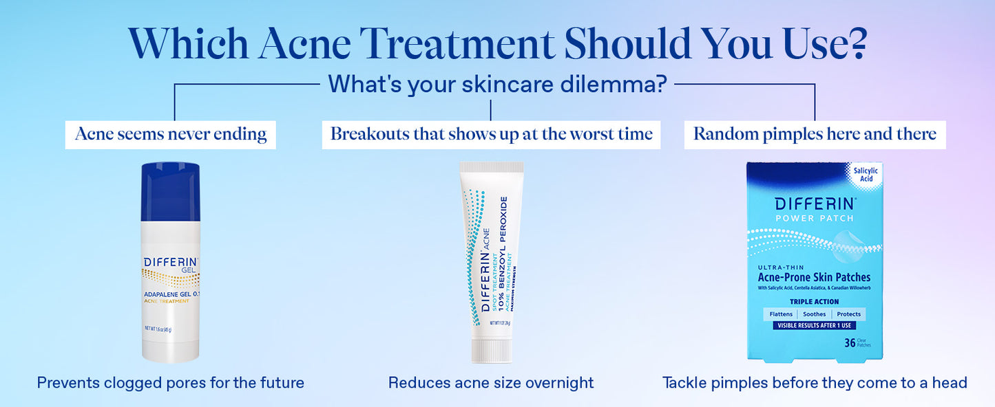 Zermet 1 Differin Acne Treatment Gel, 30 Day Supply, Retinoid Treatment for Face with 0.1% Adapalene, Gentle Skin Care for Acne Prone Sensitive Skin, 15g Tube (Packaging May Vary)