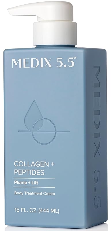 Zermet 1 Medix 5.5 Retinol Body Lotion Firming Moisturizer | Crepey Skincare Treatment | Retinol Body Cream | Anti Aging Firming Cream For Women Targets Look Of Crepe Skin, Wrinkles, & Sagging Skin, 15 Fl Oz