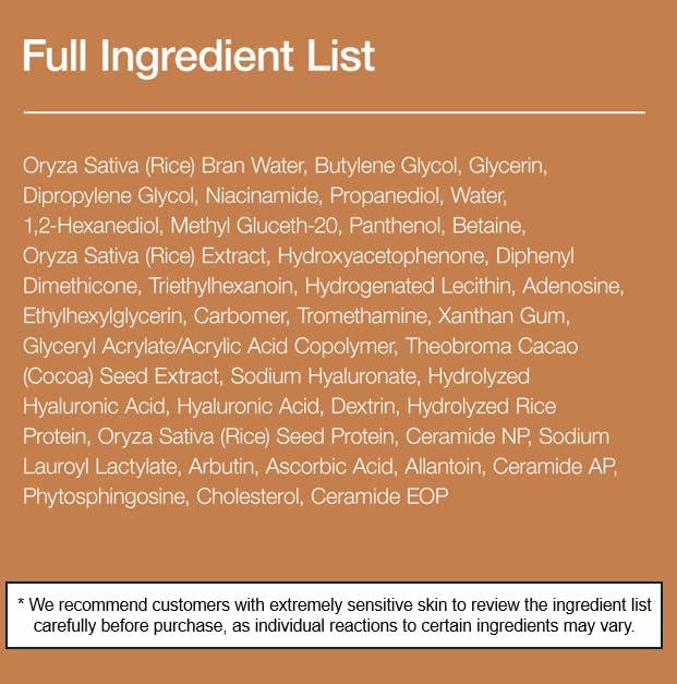 Zermet 1 Zermet 1 Rice 70 Glow Milky Toner, for Glass Skin, Rice Water, Niacinamide, Ceramides, Panthenol, Fragrance-Free, Non comedogenic, Fungal Acne Safe, Korean Skin Care, 250ml/8.45fl.oz.